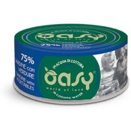 Oasy Cat More Love Sardine e Verdure Lattina 70 g