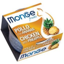 Monge Cat Fruit Pollo con Ananas Lattina 80 g