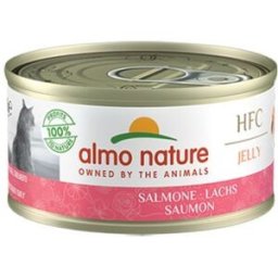 Almo Nature Cat HFC Jelly Salmone Lattina 70gr