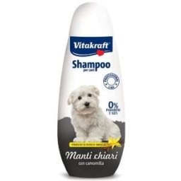 Vitakraft Shampoo per Cani Manti Chiari 250ml