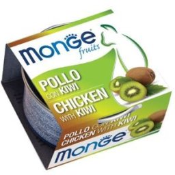 Monge Cat Fruit Pollo con Kiwi Lattina 80 g