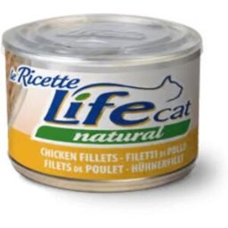 Life petcare Life Cat le Ricette Filetti di Pollo Lattina 150gr