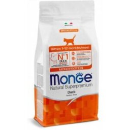 Monge Cat Natural Superpremium Kitten con Anatra 1,5kg