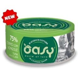 Oasy Cat More Love Tonno con Vongole Lattina 70gr