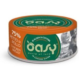 Oasy Cat More Love Petto di Pollo Lattina 70 g