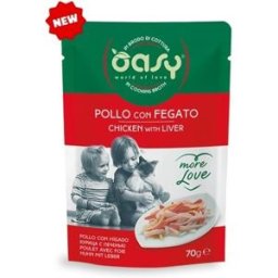 Oasy Cat More Love Pollo con Fegato Busta 70gr