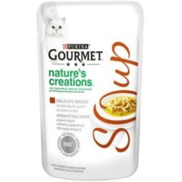 Gourmet Soup Nature's Creations Pollo Pesce Bianco e Verdure 40gr
