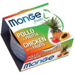 Monge Cat Fruit Pollo con Frutta Lattina 80 g