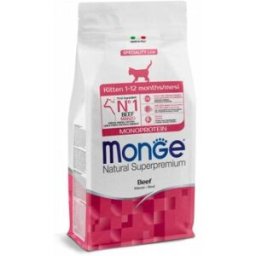 Monge Cat Natural Superpremium Kitten con Manzo 1,5kg