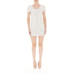 Guess Abito in maglia BIANCO S