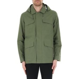 K-way Giacca con cappuccio VERDE M