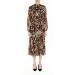 LIU JO Abito fantasia LIU JEANS MARRONE 46