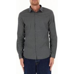 Armani Exchange Camicia slim NERO M