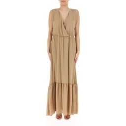 FRACOMINA Abito smanicato MARRONE M