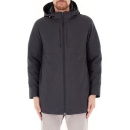 PAUL & SHARK Cappotto con cappuccio ANTRACITE M