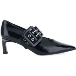 HALMANERA Décolleté in pelle NERO 41