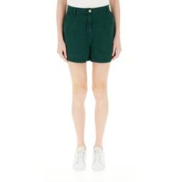 Tommy Hilfiger Shorts cotone/lino VERDE 36