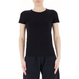 DEHA T-shirt in cotone NERO S