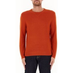 Armani Exchange Maglia lana vergine ARANCIONE XXL