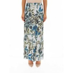 VICOLO Gonna in viscosa VERDE M