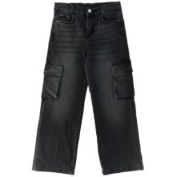 LIU JO Jeans cargo JUNIOR NERO 10