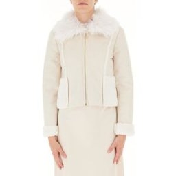 RINASCIMENTO Giubbino con colletto BIANCO L