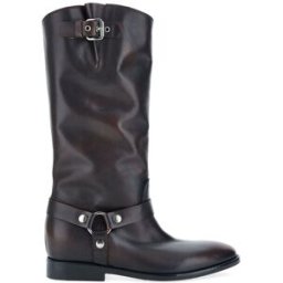 Strategia By Elena Iachi Stivali in pelle TESTA DI MORO 36