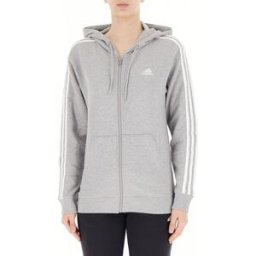 Adidas Felpa con zip GRIGIO L