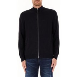 Armani Exchange Cardigan con zip NERO XXL