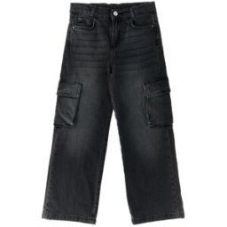 LIU JO Jeans cargo JUNIOR NERO 12