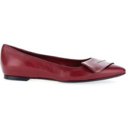 L'ARIANNA Ballerine in pelle ROSSO 36