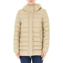 SAVE THE DUCK Piumino con cappuccio SABBIA 4