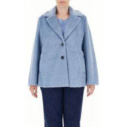 PERSONA by MARINA RINALDI Giacca lavorata AZZURRO M