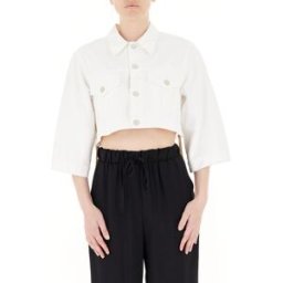 VICOLO Giacca in jeans BIANCO S