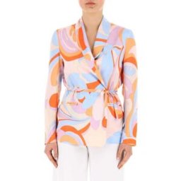 SOGOLD Blazer collo scialle MULTICOLOR S