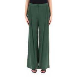 PATRIZIA PEPE Pantaloni in satin VERDE 42