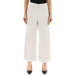 I BLUES Pantalone a palazzo BEIGE 46