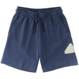 Adidas Bermuda in felpa BLU 7-8A