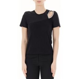 LIU JO T-shirt cut out NERO S