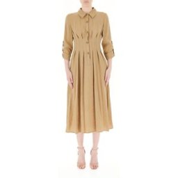 RINASCIMENTO Abito con colletto BEIGE S