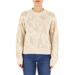 Guess Maglia misto cotone BEIGE S
