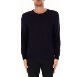 Armani Exchange Maglia lana vergine BLU S