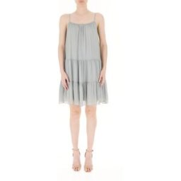 Dixie Abito misto seta GRIGIO S