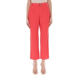 LIU JO Pantalone con cintura LIU JEANS ROSSO 40