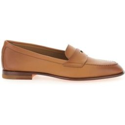 SANTONI Mocassini in pelle MARRONE 36