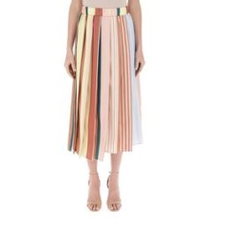 WEEKEND MAX MARA Gonna plissettata ROSA 40