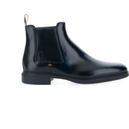SANTONI Stivaletti Beatles pelle NERO 9