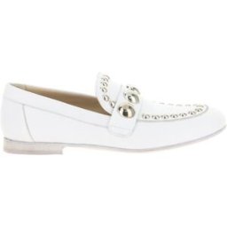 Strategia By Elena Iachi Mocassini in pelle BIANCO 40