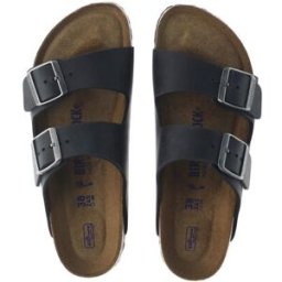 Birkenstock Ciabatte con fibbie NERO 40