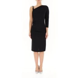 RINASCIMENTO Abito monospalla NERO S